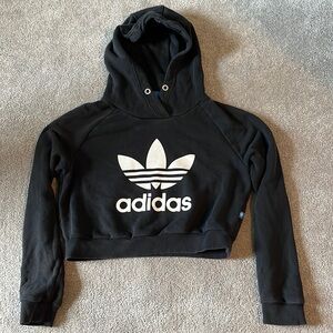 Adidas Cropped Hoodie